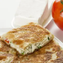مطبق جبنة شيدر خضار